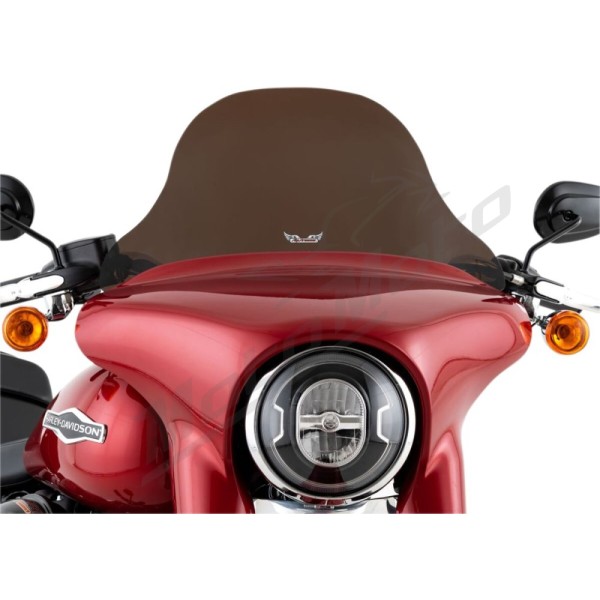 SLIPSTREAMER Windshield 8" Dark Smoke Harley Davidson FLSB 1750 ABS 18-20