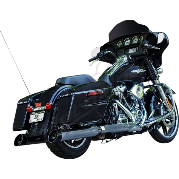 S&S CYCLE 4-1/2" MK45 Cutlass Performance Mufflers Harley Davidson FLH / FLHFB / FLHR / FLHRC / FLHRXS 1750-1977cc 17-25