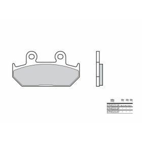 BREMBO Street Sintered stabdžių trinkelės HONDA CBR / CD / NV / NX / VFR 250-1000cc 1986-1996