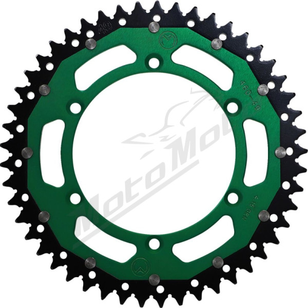MOOSE OFFROAD HARD-PARTS Dual Sprocket 49T Kawasaki / Suzuki 125-500cc 79-24
