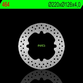 NG BRAKES 464 Rear Round Fixed Brake Disc HUSQVARNA CR / SM / SMR / TC / TE / WR / WRE 125-630 98-10