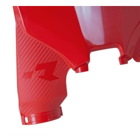 RACETECH priekinis numerio plastikas HONDA CRF 450cc 21-24 Raudona
