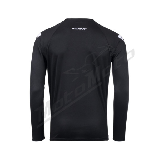 KENNY RACING Off Road Vaikiški marškinėliai FORCE BLACK