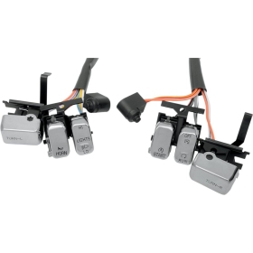 DRAG SPECIALTIES Handlebar Switch Kit Harley Davidson FLD / FLHR / FLHRC / FLHRCI / FLHRI 1340-1800cc 96-13