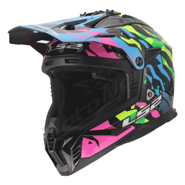 Motocross Helmet LS2 MX708 FAST 2 GROTESK