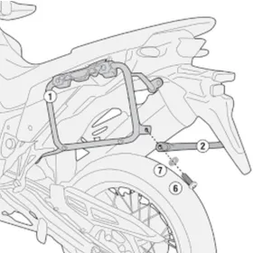 KAPPA Monokey Side Case Holder Honda XL 750 23-25