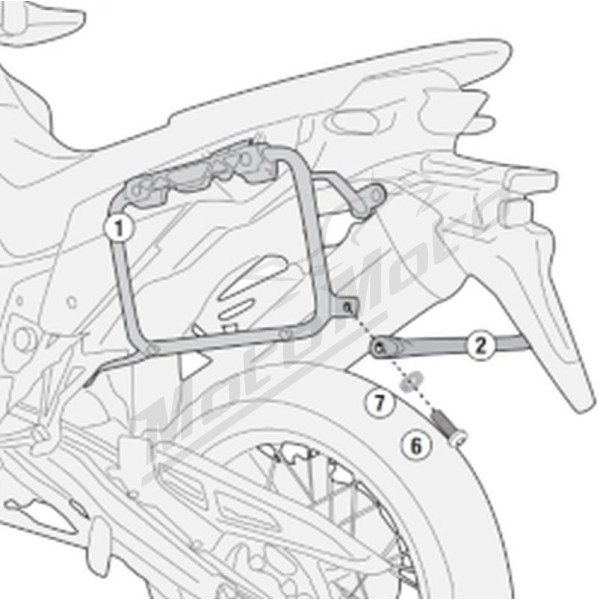 KAPPA Monokey Side Case Holder Honda XL 750 23-25