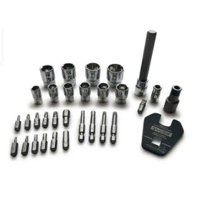 PEDRO'S Pro Bit and Socket set - 31pcs. for bicycles