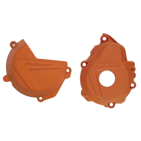 Polisport alternator cover (lid) cover and clutch cover and water pump cover kit KTM / Husqvarna 250-350 17-23