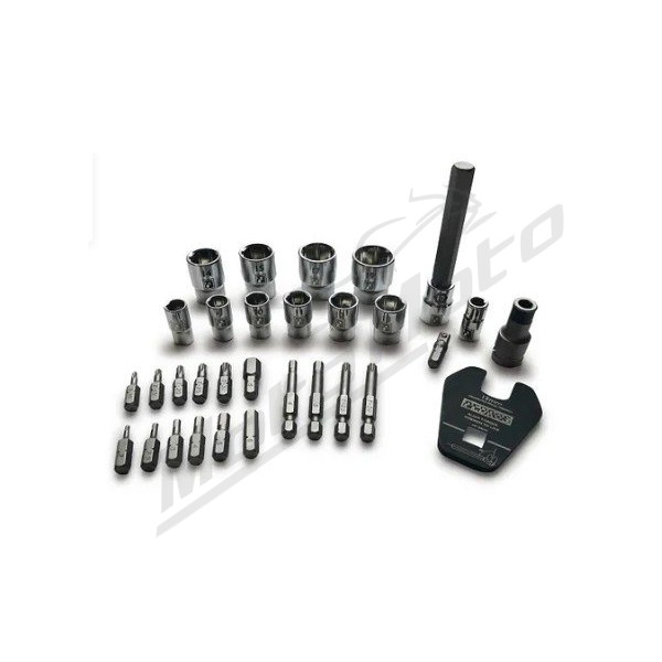PEDRO'S Pro Bit and Socket set - 31pcs. for bicycles