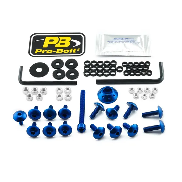 PRO BOLT Aluminium Fairing Bolt Kit for Suzuki GSX-R 600-750cc 11-24