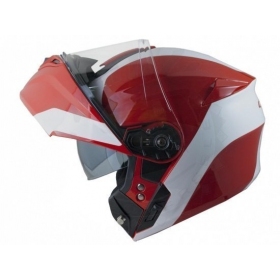 CGM 508S Berlino Race Red / White Flip-up Helmet