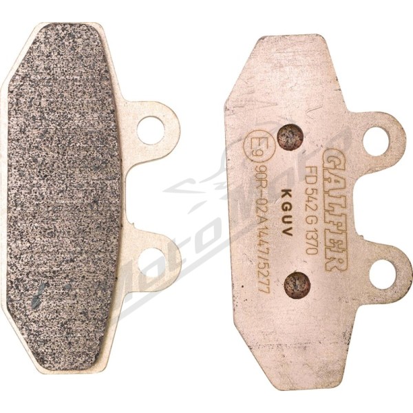 GALFER HH Sintered Brake Pads Harley Davidson FL / FX 1690-1923cc 14-24