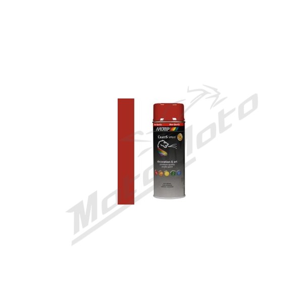 MOTIP Coloured paint CRAFTS RAL3000 400ml