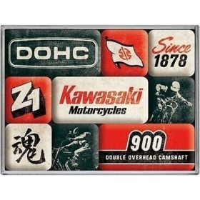 Set of magnets KAWASAKI Z1 2,2x2,2 / 4,5x2,2 9pcs.