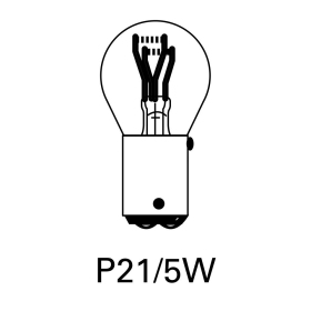 Lemputės Oxford P21/5W / BAY15D 12V 21/5W 10vnt