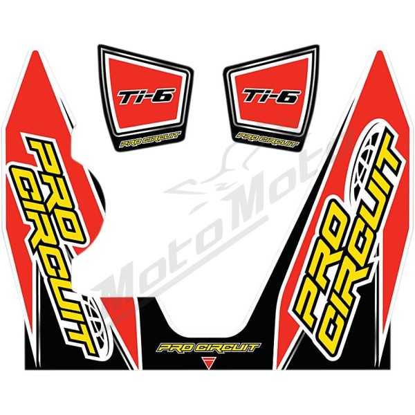 PRO CIRCUIT TI-6 Exhaust Decal