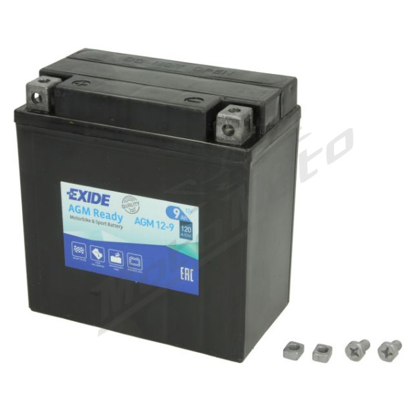 Akumuliatorius EXIDE YTX9C-BS AGM12-9 12V 9Ah