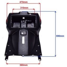 Leg shield cover BARTON/ FERRO/ JONWAY/ KINGWAY/ LONGJIA/ ROMET/ ROUTER/ TOROS/ ZIPP