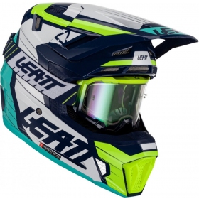 Leatt 7.5 Citrus Motocross Helmet + Leatt 4.5 Velocity Iriz Goggles