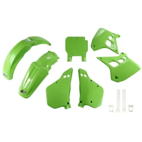 UFO Green Body Kit Kawasaki KX 250cc 90-91