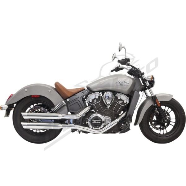 BASSANI XHAUST Classic Slip-On duslintuvai INDIAN SCOUT 2015-2016