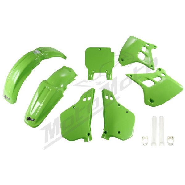 UFO Green Body Kit Kawasaki KX 250cc 90-91