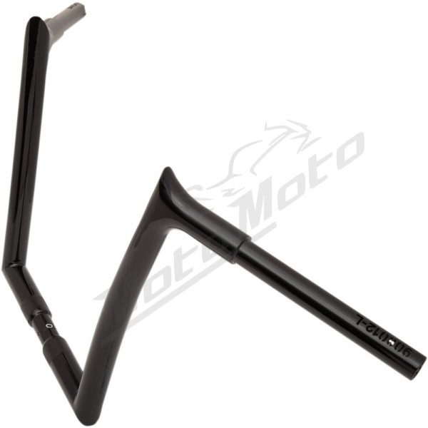 FAT BAGGERS INC. 1-1/4" EZ Install Pointed Top Ape Hanger Handlebar Black 32mm 89cm (30,5cm