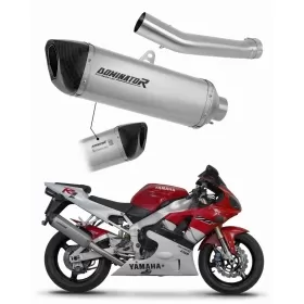 Yamaha YZF R1 1000 RN04 2000-2001 EU Approved Exhaust Silencer Titanium HP6 + dB killer