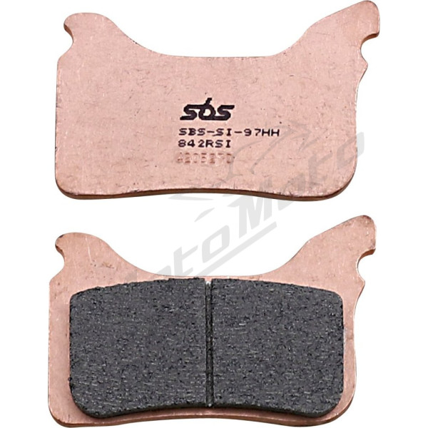 SBS RSI Offroad Racing 842RSI Sintered Brake Pads Aprilia / Husaberg / KTM 450-650cc 04-13