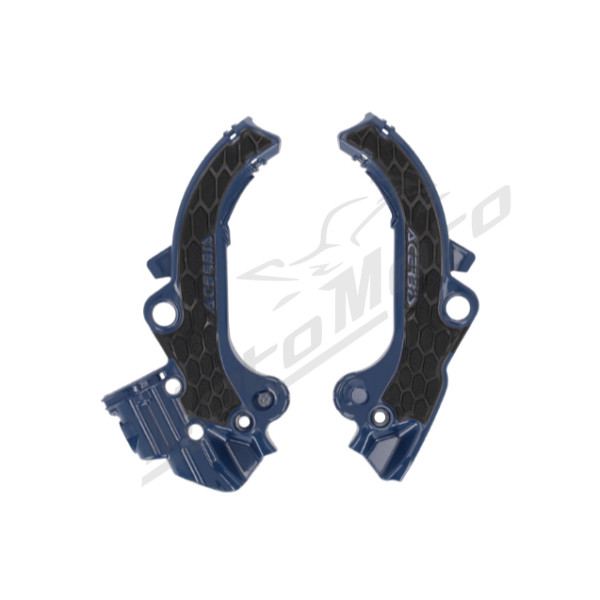 Acerbis X-Grip Rėmo Apsaugos KTM / GasGas / Husqvarna 65cc 24-> Mėlyna/Juoda