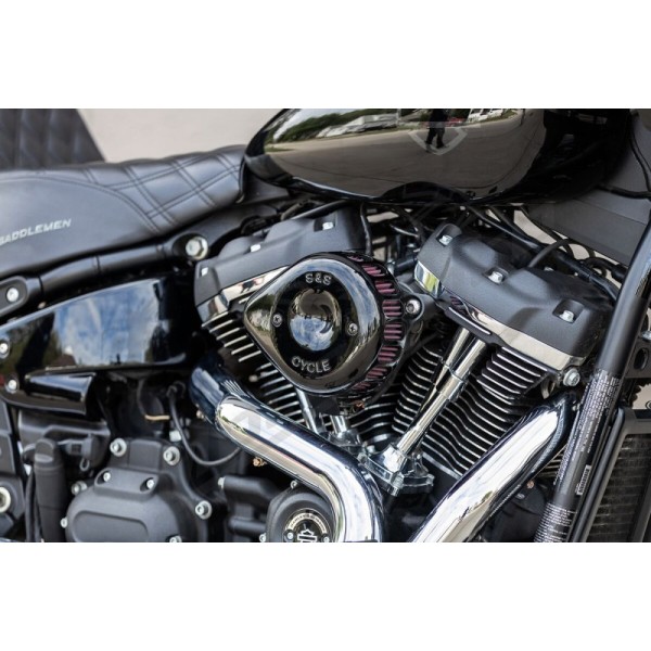 S&S CYCLE Stealth Air Cleaner Cover Harley Davidson FLDE / FLFB / FLFBS / FLHC 1750-1977cc 17-23