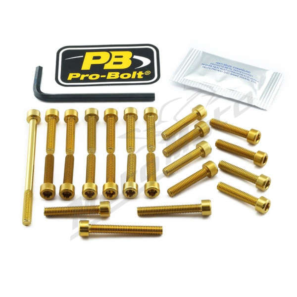 PRO BOLT Aluminium Engine Bolt Kit For Suzuki GSX-R 1000cc 17-25