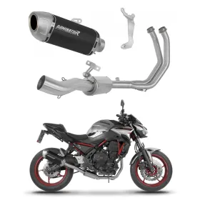 Dominator Pilna Išmetimo Sistema S6 BLACK + dB killer Kawasaki Ninja 650 2023->