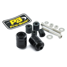 PRO BOLT Vairo antgaliai juodi 2vnt. APRILIA / KTM / SUZUKI / YAMAHA 125-1400cc 96-24