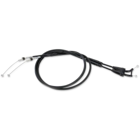 MOOSE OFFROAD Black Vinyl Throttle Cable Husqvarna SM R / TC / TE / TXC 250-610cc 05-10