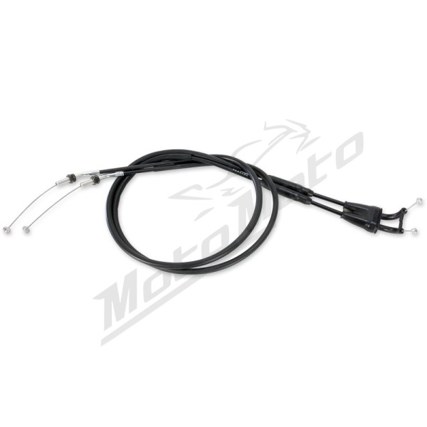 MOOSE OFFROAD Black Vinyl Throttle Cable Husqvarna SM R / TC / TE / TXC 250-610cc 05-10