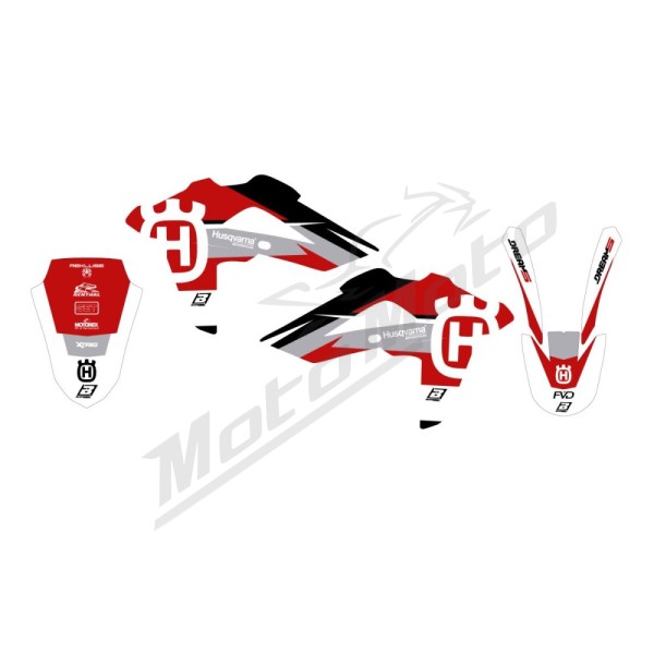 BLACKBIRD RACING Dream 5 Graphic Kit Husqvarna CR / TC / TE / WR 125-510cc 08-13