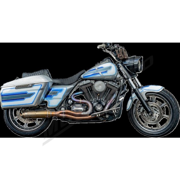 SLYFOX Žibintų apdaila su skydeliu HARLEY DAVIDSON FLHR/FLHTC 1340-1868 94-17