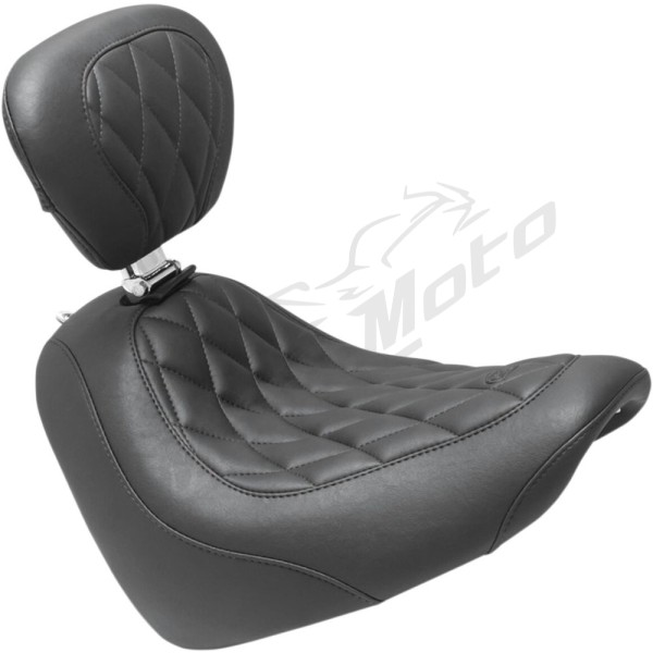 MUSTANG Wide Tripper™ Seat Harley-Davidson FXFB / FXFBS 1750–1868 cc, 2018–2023