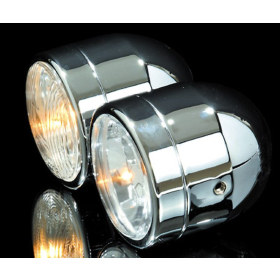HIGHSIDER Smart Dual Headlights chrome Ø218mm Kawasaki Z 900RS 2023