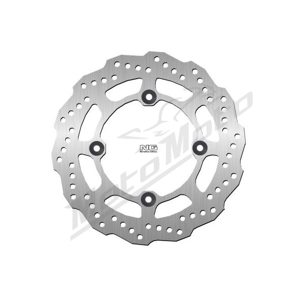 NG BRAKES Rear Wave Fixed Brake Disc 256mm Honda CRF / XL 750-1100cc 16-26