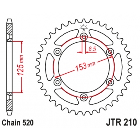 Rear sprocket JTR210