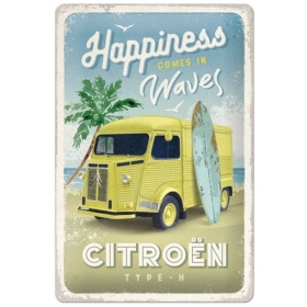 Metal tin sign CITROEN TYPE H 20x30