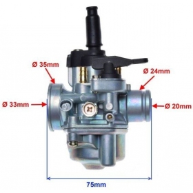 Carburetor 17,5mm (Manual choke)