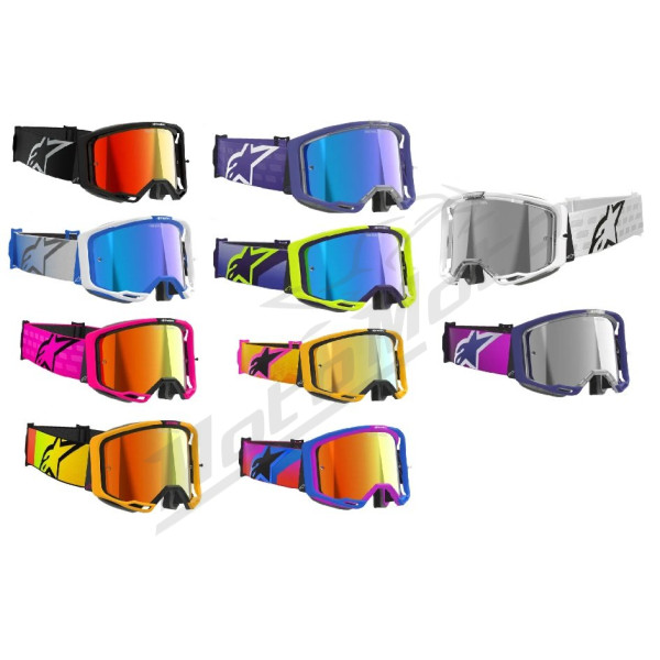 ALPINESTARS Vision 8 Corp krosiniai akiniai (veidrodiniai)