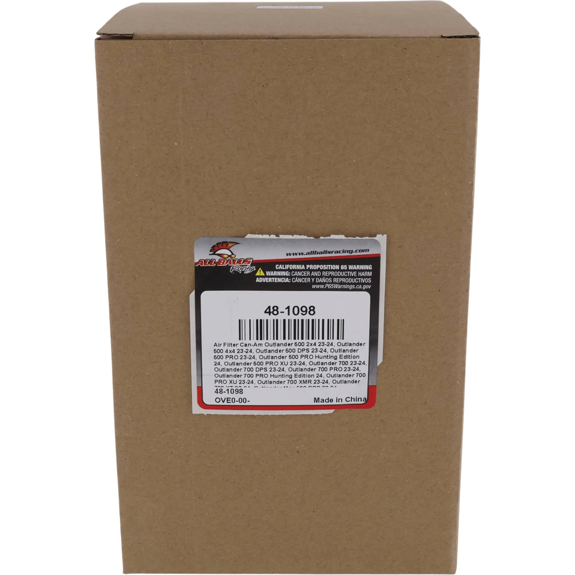 ALL BALLS Air Filter CAN AM OUTLANDER 500-700cc 2024