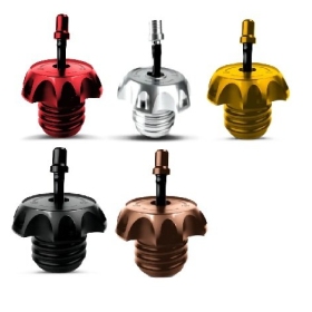 HEINZ BIKES Vented Gas Caps Harley Davidson XLH / XL / FXST / FLD / FLHTI / FLTRI / FXDX 883/1923 91-24