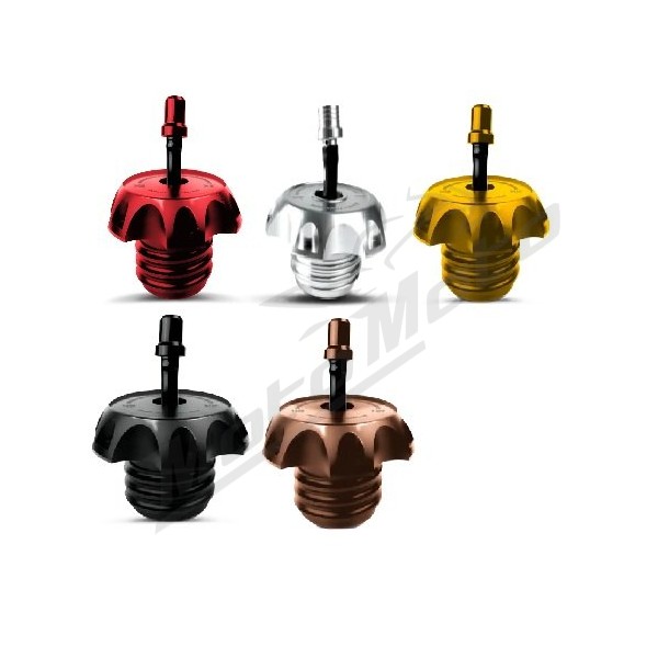 HEINZ BIKES Ventiliuojamas kuro bako dangtelis Harley Davidson XLH / XL / FXST / FLD / FLHTI / FLTRI / FXDX 883/1923 91-24