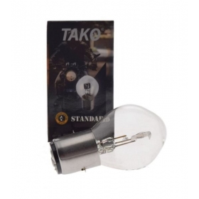 Light bulb TAKO 6V 25/25W BA20D / 1pc